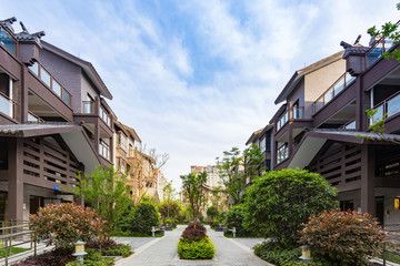 云南省曲靖市河濱路綠化帶